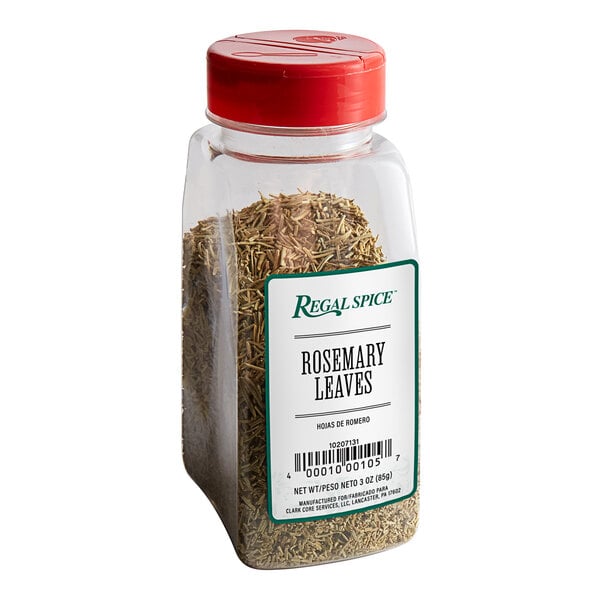 A case of Regal rosemary leaves with 12 containers.