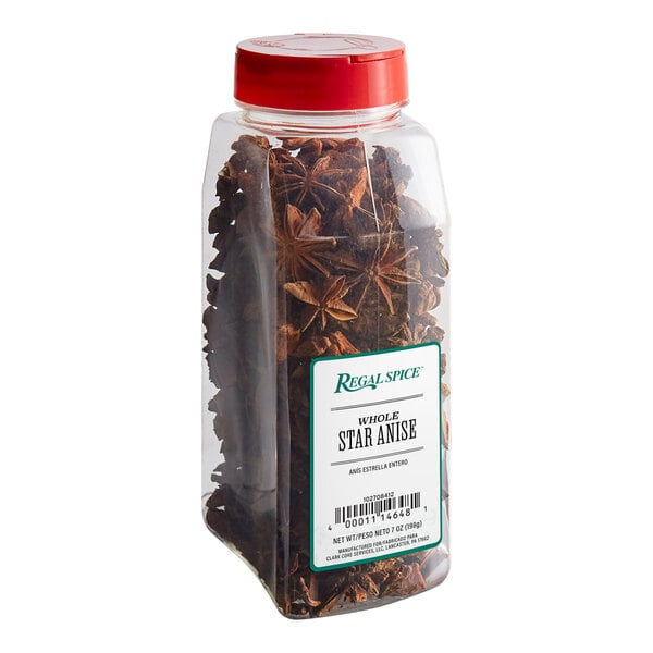 A case of Regal Whole Star Anise jars.