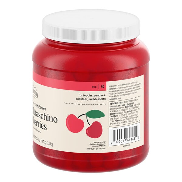Hometown Provisions Maraschino Cherries with Stems 74 oz.