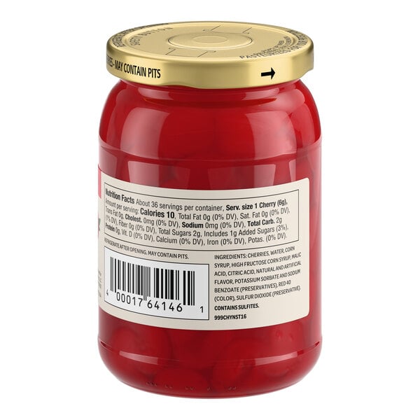 Hometown Provisions Maraschino Cherries without Stems 16 oz.