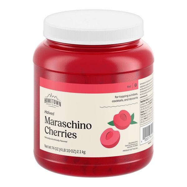 Hometown Provisions Maraschino Cherry Halves 74 oz.