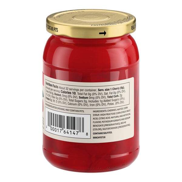 Hometown Provisions Maraschino Cherries with Stems 16 oz.