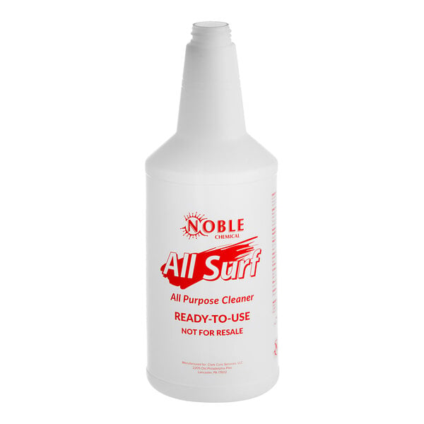 A white Noble Chemical 32 oz. bottle with a red label.