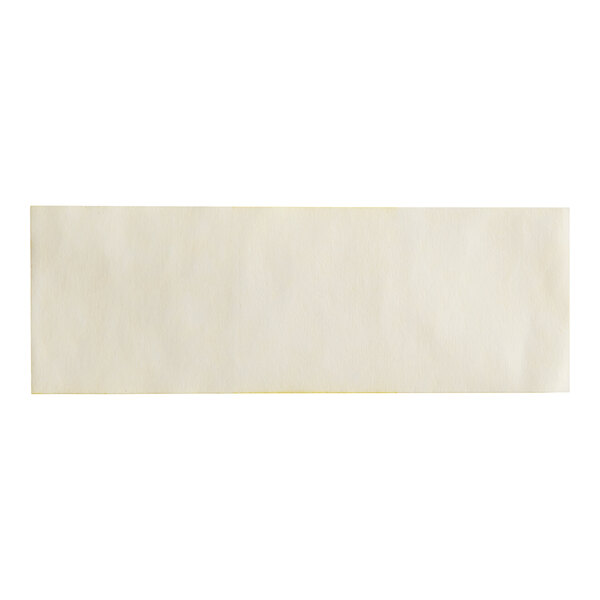 A white rectangular paper with a yellow border.