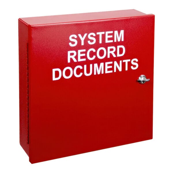 Safety Technology International Type 1 Metal Indoor Industrial "System Record Documents" Enclosure EM1212DOC