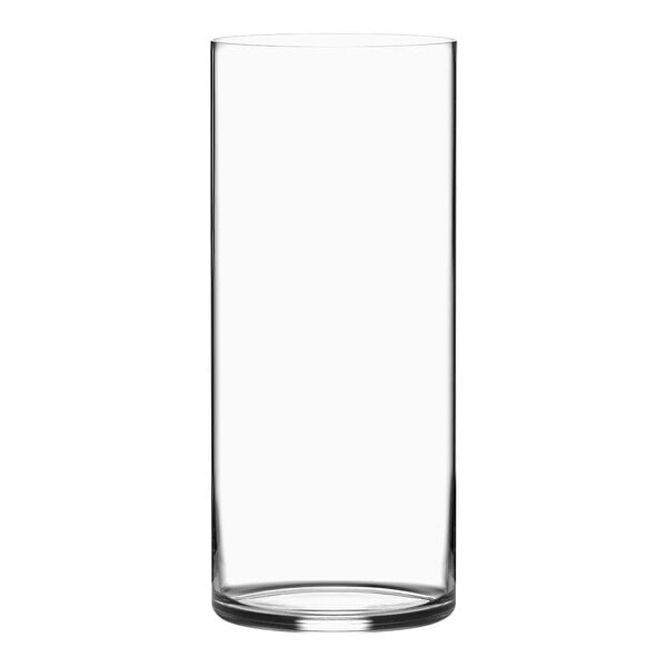 A clear Stolzle Kyoto long drink glass.