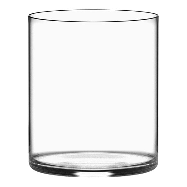 A close-up of a Stolzle Kyoto old fashioned glass.