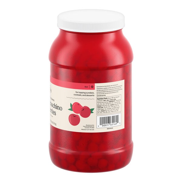 Hometown Provisions Maraschino Cherries without Stems 1 Gallon