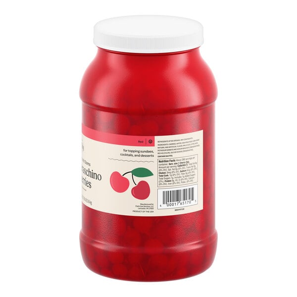 Hometown Provisions Maraschino Cherries with Stems 1 Gallon