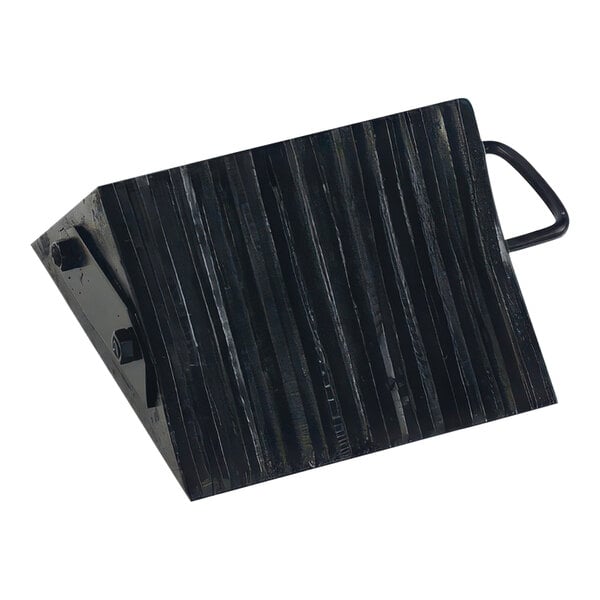 Vestil 11" x 12" x 5 1/2" Laminated Rubber Wheel Chock LWC-14