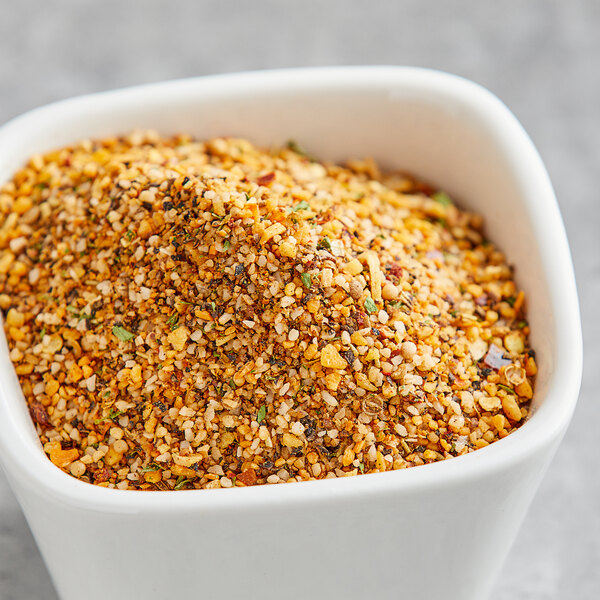 Lawry's 24 oz. Cracked Pepper, Garlic, and Herb Rub - 6/Case