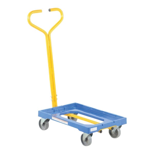 Vestil 24 1/2" x 16" 500 lb. Polyethylene Dolly with Handle PDH-1624