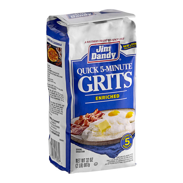 Jim Dandy Quick 5-Minute Grits 2 lb. - 12/Case