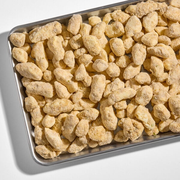 Kaufhold's Kurds Breaded Jalapeno Cheese Curds 5 lb. - 2/Case