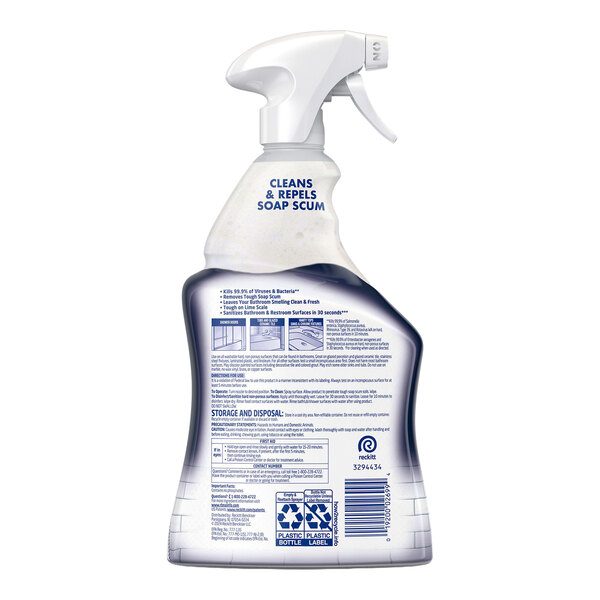 Lysol RAC90036CT 32 oz. Power Bathroom Foamer Spray - 6/Case