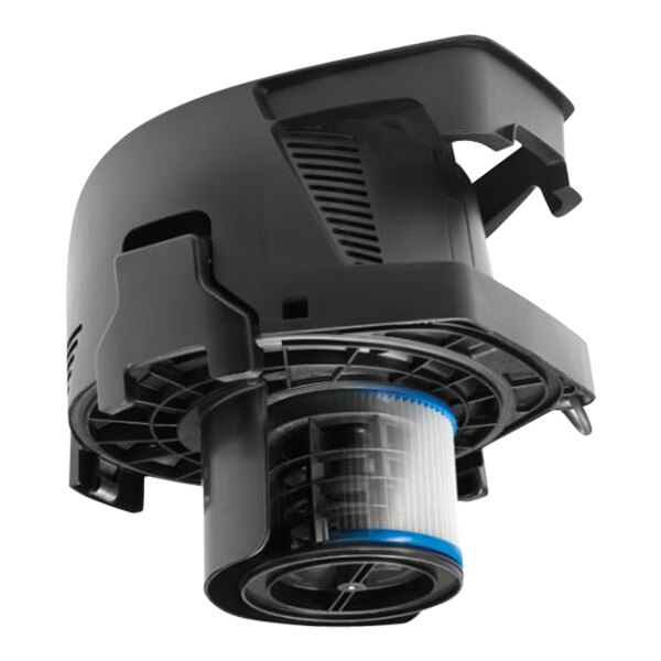 A black and blue air filter for a Nilfisk ATTIX 30-21 PC Wet / Dry Vacuum.