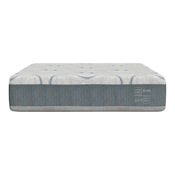 A Rize Home Cool Choice twin XL size memory foam mattress on a white background.