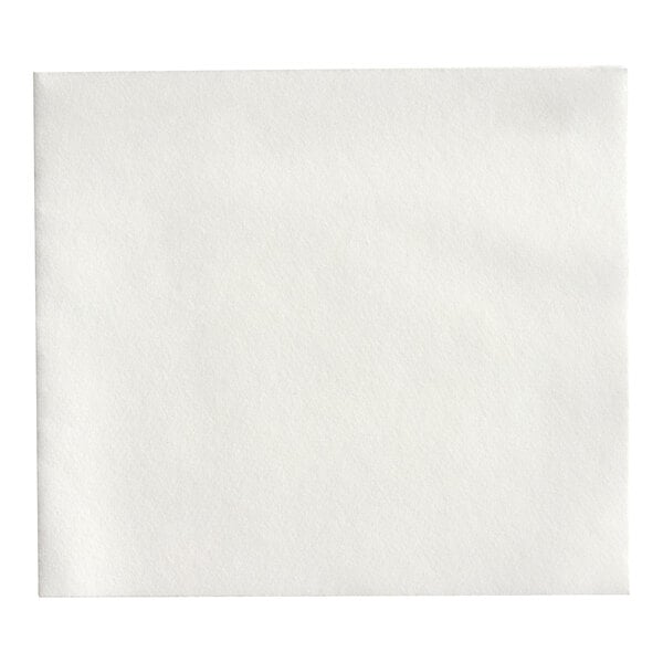 Choice White Linen-Feel 1/4 Fold Dinner Napkin - 800/Case