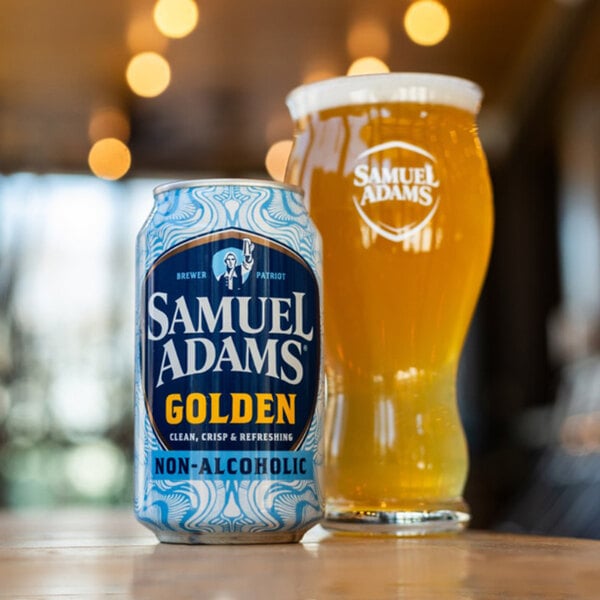 Samuel Adams Golden Non-Alcoholic Lager 12 fl. oz. - 24/Case
