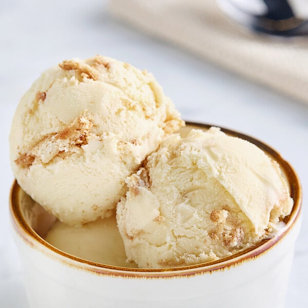Bravo Gelato Banana Pudding Gelato Tub 5 Liter