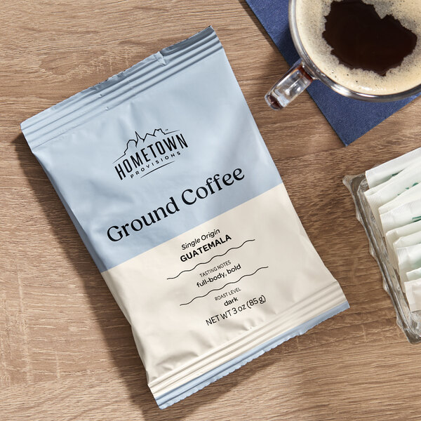 Hometown Provisions Guatemala Coffee Packet 3 oz. - 24/Case