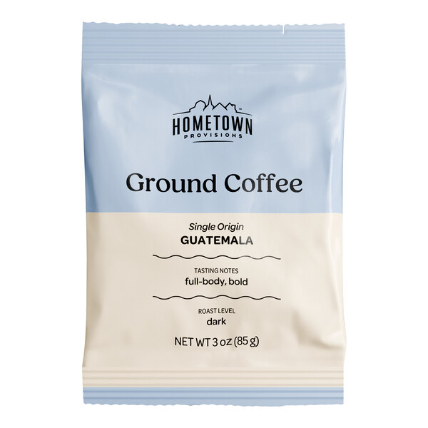 Hometown Provisions Guatemala Coffee Packet 3 oz. - 24/Case