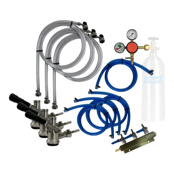 Coldbreak DKIT-3T 3 Tap Dispensing Kit for Jockey Boxes