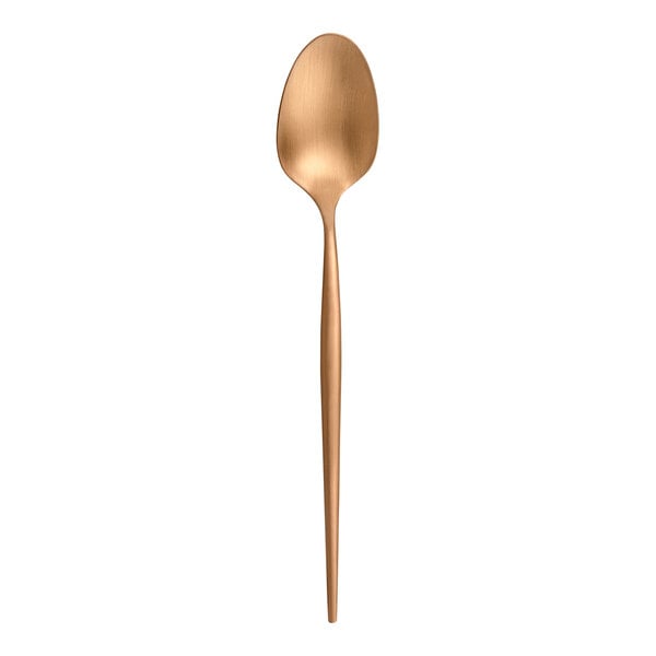 An Amefa Soprano copper stainless steel serving spoon.