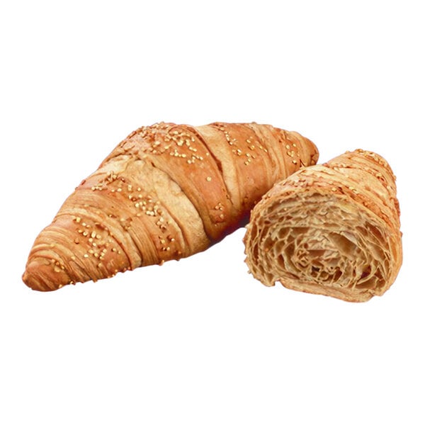 Le Chic Patissier Ready-to-Bake Vegan Spelt Flour and Quinoa Croissant 2.82 oz. - 56/Case