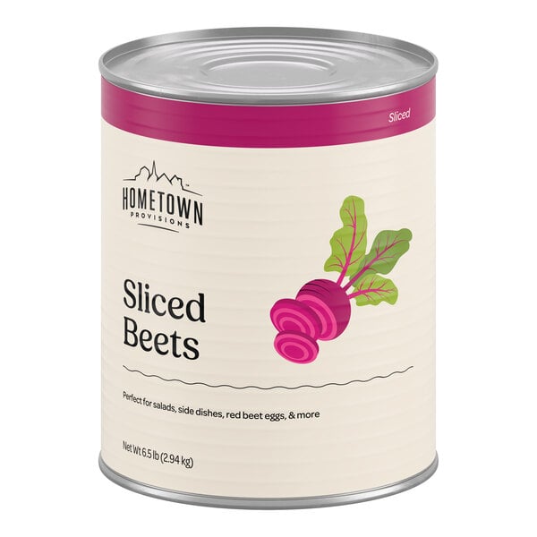 Hometown Provisions Sliced Beets #10 Can - 6/Case