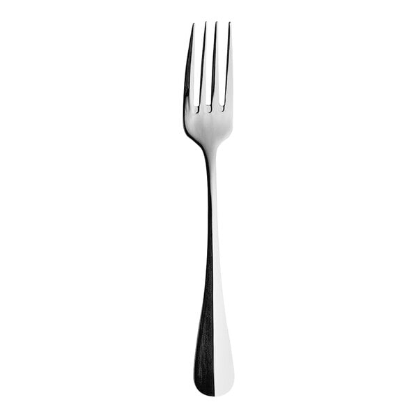 A close-up of a Hepp Baguette Fork with a silver handle.