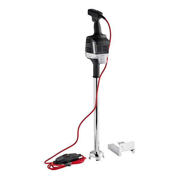 A Vitamix Immersi-Prep hand held immersion blender with a red cord.