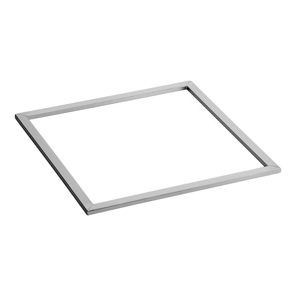A square metal cutting frame without wires, designed for use with Pavoni BCD/I and CHITARRA equipment.