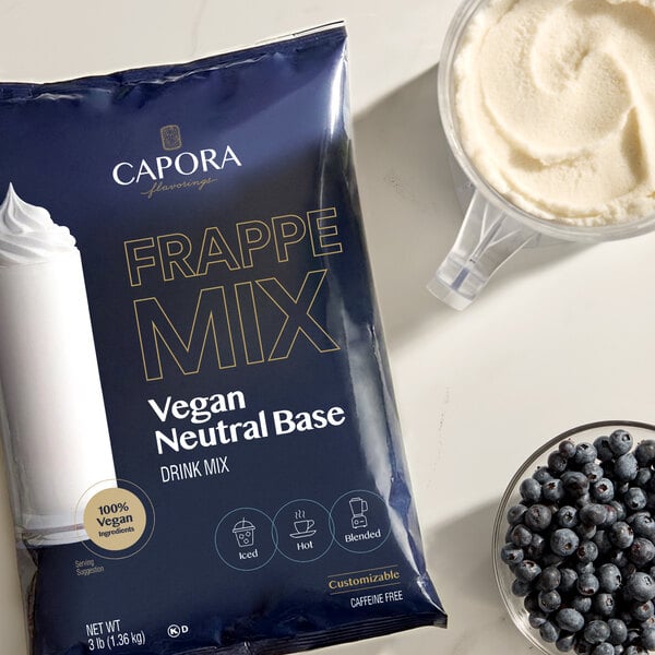 Capora Vegan Neutral Base Frappe Mix 3 lb.