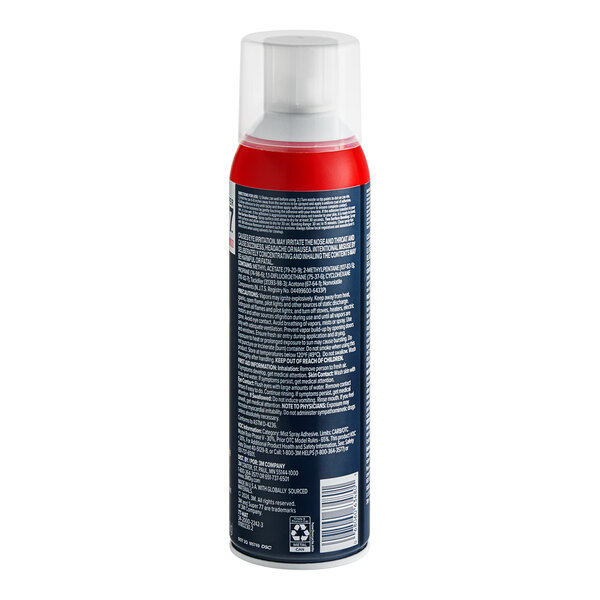 A 3M Super 77 spray can for multipurpose adhesive.