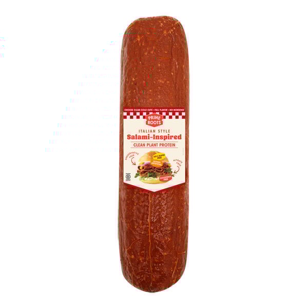 Prime Roots Vegan Koji-Salami Deli Stick 5.01 lb. - 2/Case