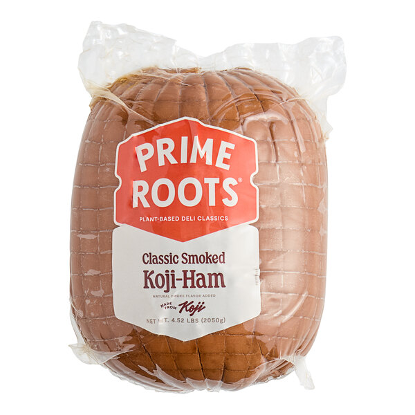 A package of Prime Roots Vegan Classic Smoked Koji-Ham.