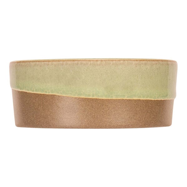 Cosy & Trendy Basalt 4" Mint Green Stoneware Plate - 6/Case