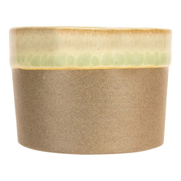 Cosy & Trendy Basalt 1.7 oz. Mint Green Stoneware Ramekin - 6/Case