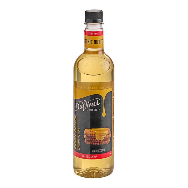 DaVinci Gourmet Classic Cookie Butter Flavoring Syrup 750 mL