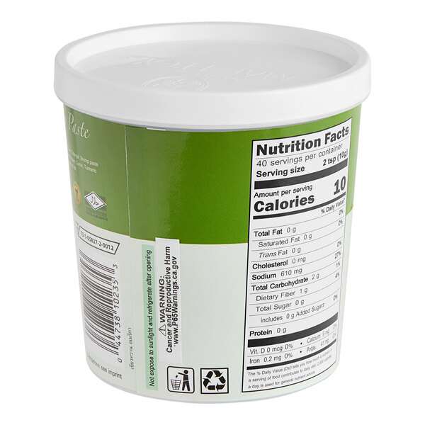 A case of Mae Ploy Green Curry Paste with white containers and labels.