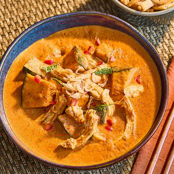 Mae Ploy Red Curry Paste 14 oz. - 24/Case