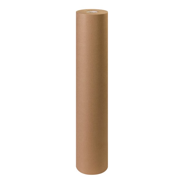 A Lavex roll of natural kraft void fill packing paper.