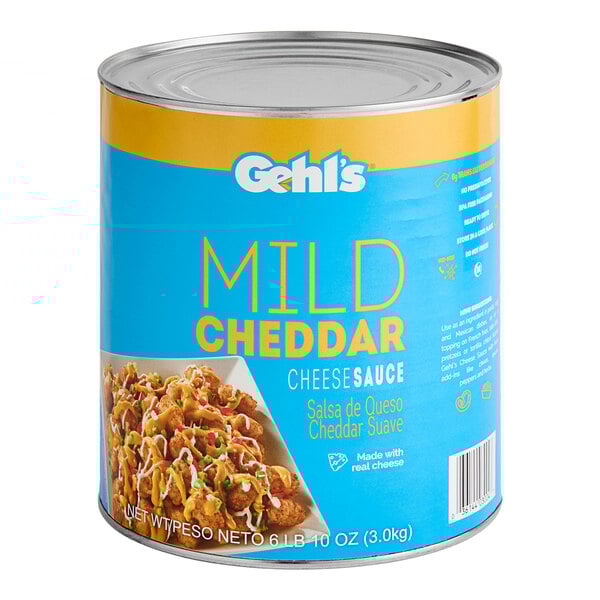 Gehl's Mild Cheddar Cheese Sauce #10 Can - 6/Case