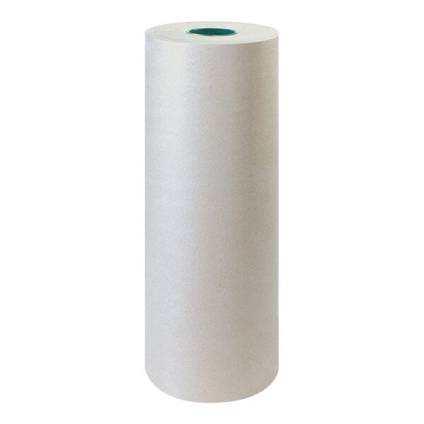 Lavex 24" x 1,200' 30 lb. Bogus Gray Packing Paper Roll