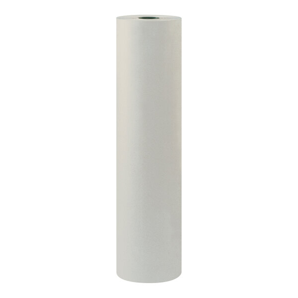 Lavex 36" x 600' 60 lb. Bogus Gray Packing Paper Roll
