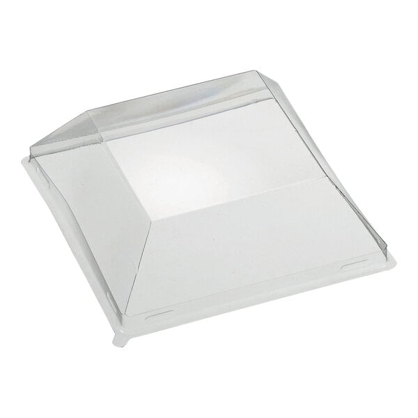 Solia Fluid PET Plastic Lid for 4 5/16" Square Plate - 200/Case