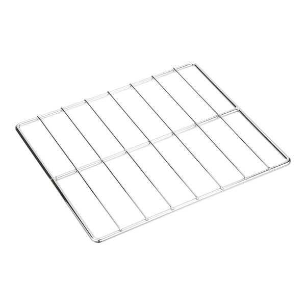 An AllPoints metal rack with four bars on it.