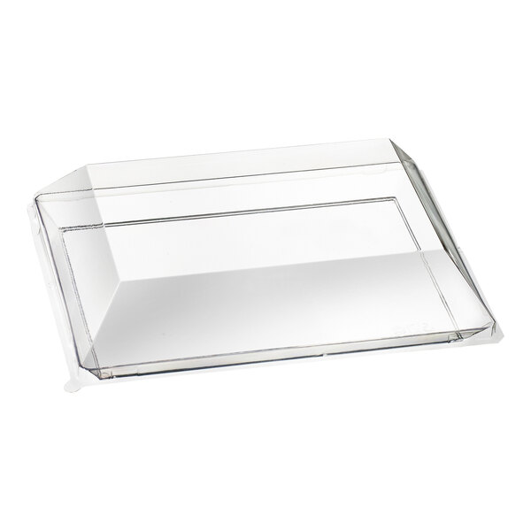 Solia Quartz PET Plastic Lid for 7 5/16" x 5 1/8" Plate - 200/Case