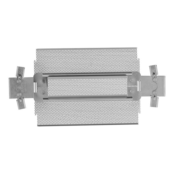 de Buyer Geoform 9 7/16" x 1 15/16" x 2 3/8" Perforated Stainless Steel Foldable Loaf Pan 3210.24
